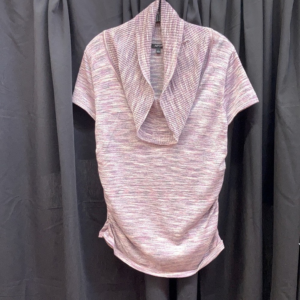 Purple shimmer sweater